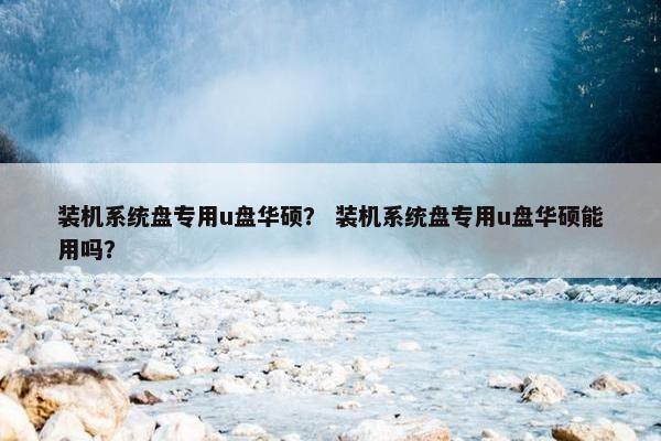 装机系统盘专用u盘华硕？ 装机系统盘专用u盘华硕能用吗？