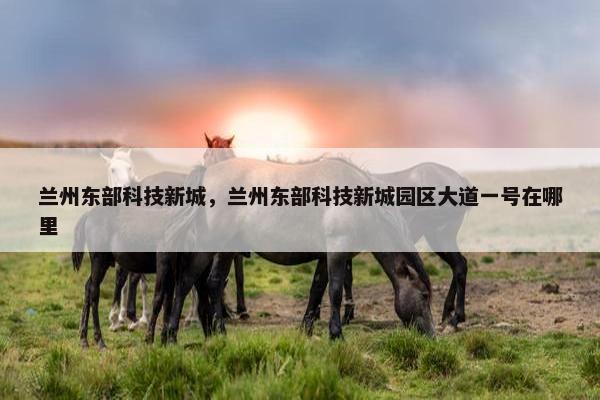 兰州东部科技新城，兰州东部科技新城园区大道一号在哪里