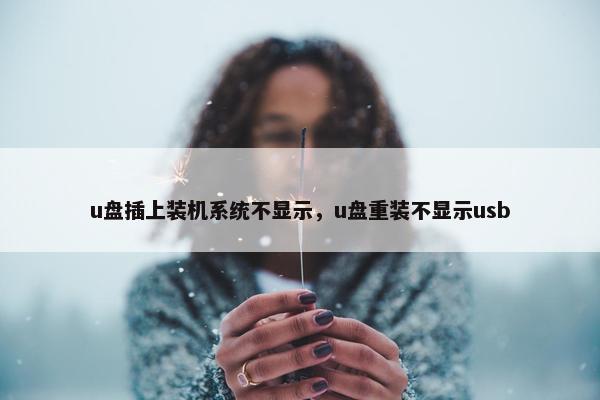 u盘插上装机系统不显示，u盘重装不显示usb