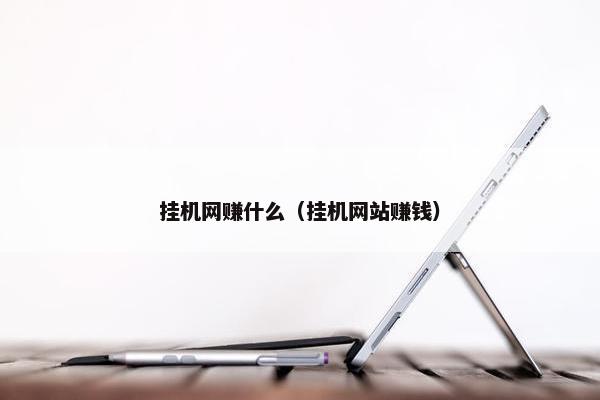 挂机网赚什么（挂机网站赚钱）