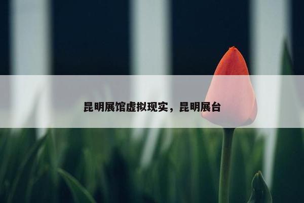 昆明展馆虚拟现实，昆明展台