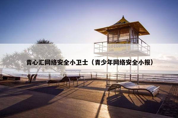 青心汇网络安全小卫士（青少年网络安全小报）