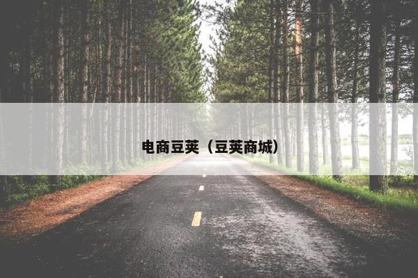 电商豆荚（豆荚商城）