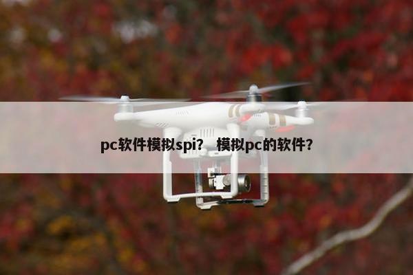 pc软件模拟spi？ 模拟pc的软件？