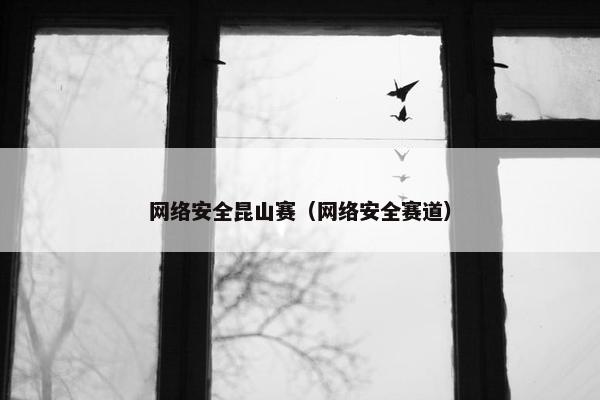 网络安全昆山赛（网络安全赛道）