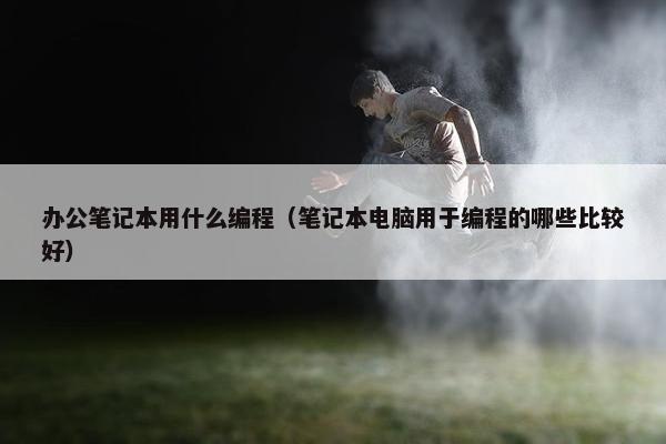 办公笔记本用什么编程（笔记本电脑用于编程的哪些比较好）