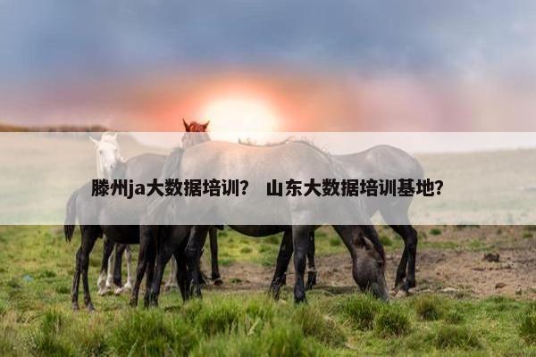 滕州ja大数据培训？ 山东大数据培训基地？
