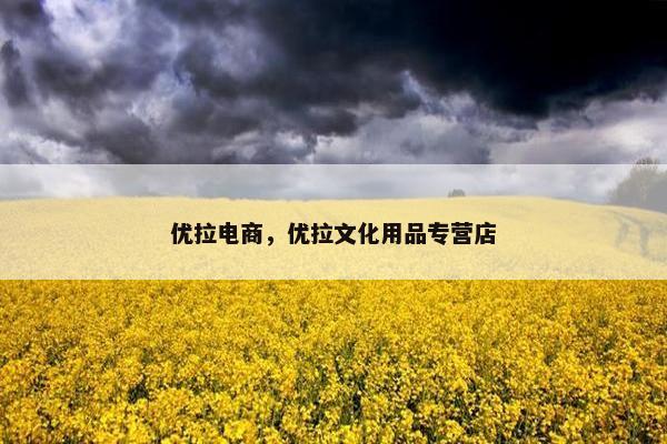 优拉电商，优拉文化用品专营店