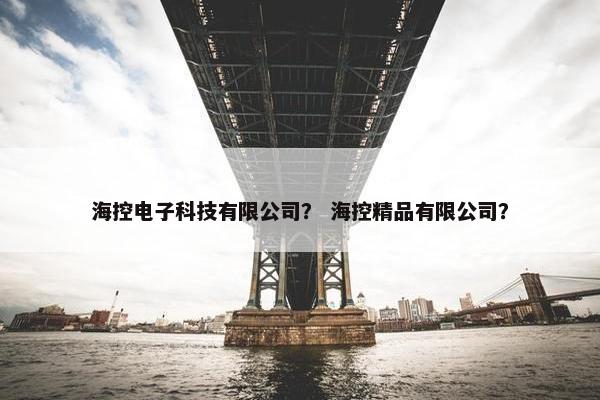 海控电子科技有限公司？ 海控精品有限公司？