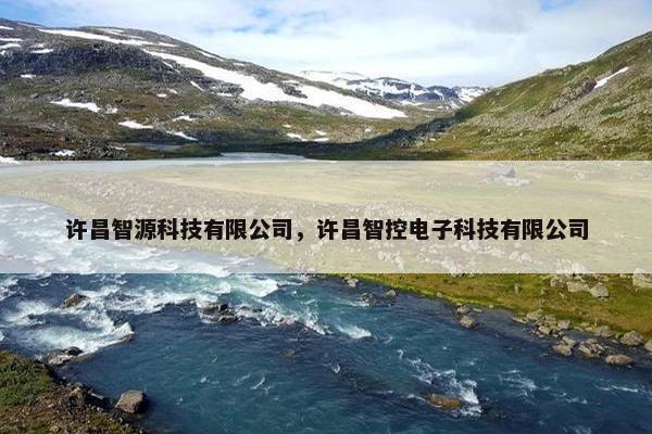 许昌智源科技有限公司，许昌智控电子科技有限公司