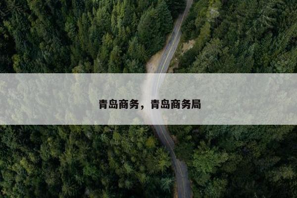 青岛商务，青岛商务局