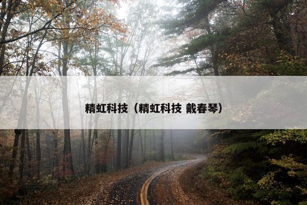 精虹科技（精虹科技 戴春琴）