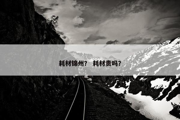 耗材锦州？ 耗材贵吗？