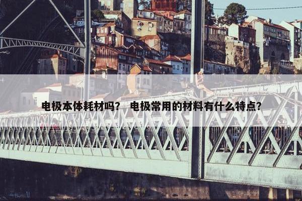电极本体耗材吗？ 电极常用的材料有什么特点？