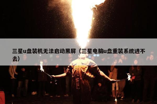 三星u盘装机无法启动黑屏（三星电脑u盘重装系统进不去）