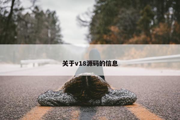 关于v18源码的信息