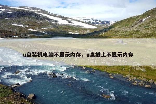 u盘装机电脑不显示内存，u盘插上不显示内存