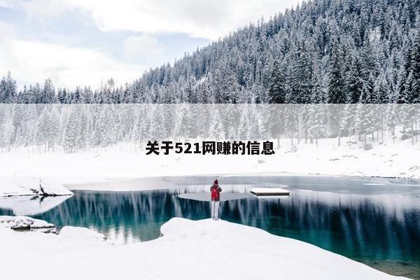 关于521网赚的信息