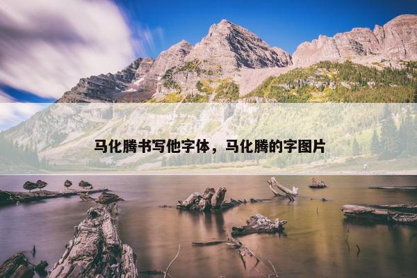 马化腾书写他字体，马化腾的字图片