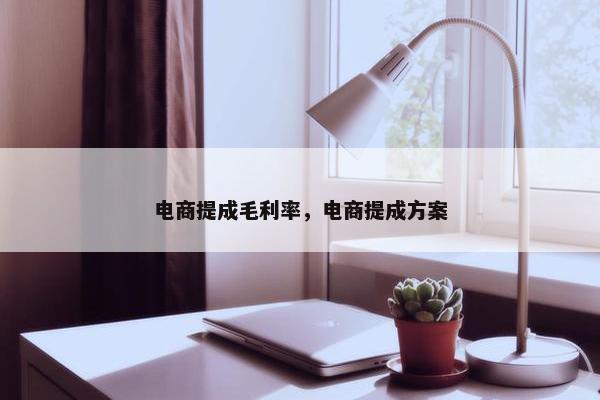 电商提成毛利率，电商提成方案