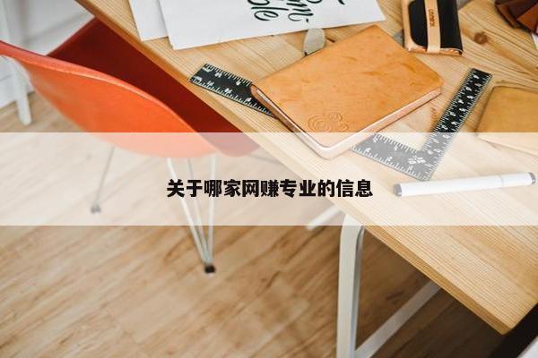 关于哪家网赚专业的信息