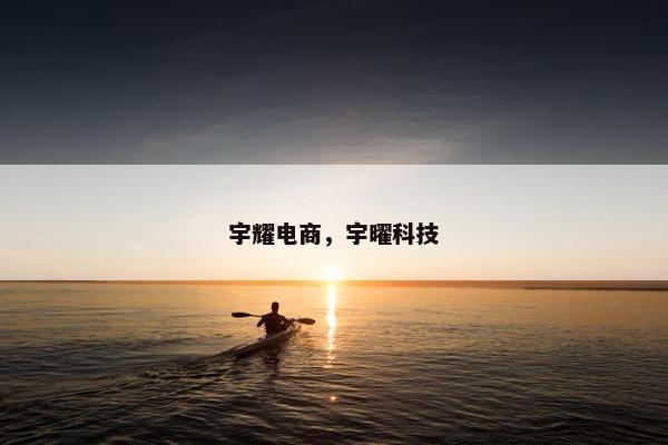宇耀电商，宇曜科技