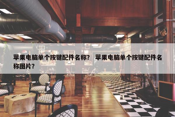苹果电脑单个按键配件名称？ 苹果电脑单个按键配件名称图片？