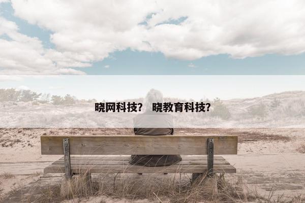 晓网科技？ 晓教育科技？