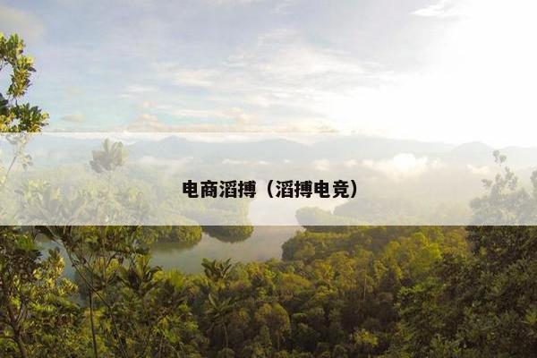 电商滔搏（滔搏电竞）