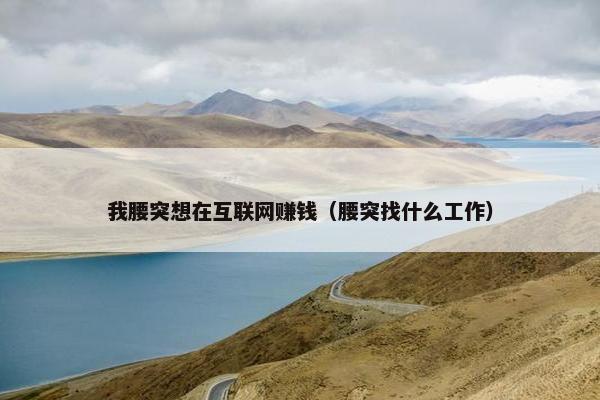 我腰突想在互联网赚钱（腰突找什么工作）