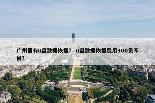 广州里有u盘数据恢复？ u盘数据恢复费用300贵不贵？