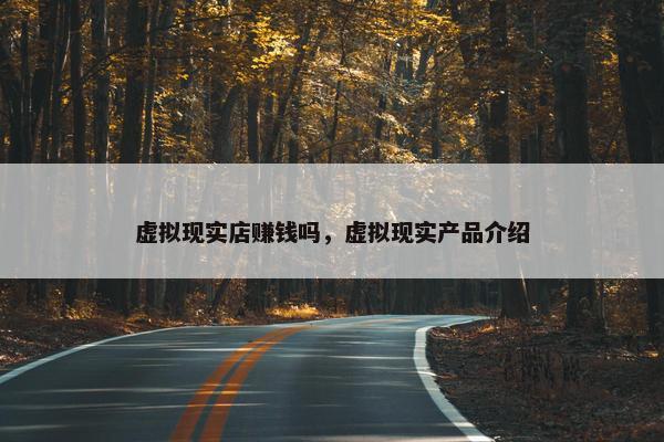 虚拟现实店赚钱吗，虚拟现实产品介绍