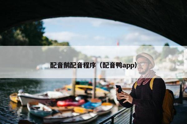 配音鹅配音程序（配音鸭app）