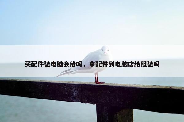 买配件装电脑会给吗，拿配件到电脑店给组装吗