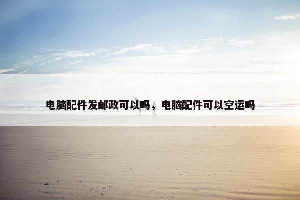 电脑配件发邮政可以吗，电脑配件可以空运吗