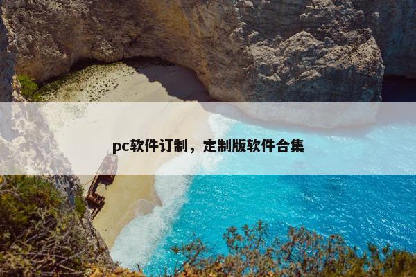 pc软件订制，定制版软件合集