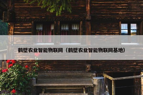 鹤壁农业智能物联网（鹤壁农业智能物联网基地）