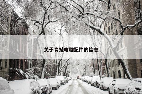 关于青蛙电脑配件的信息