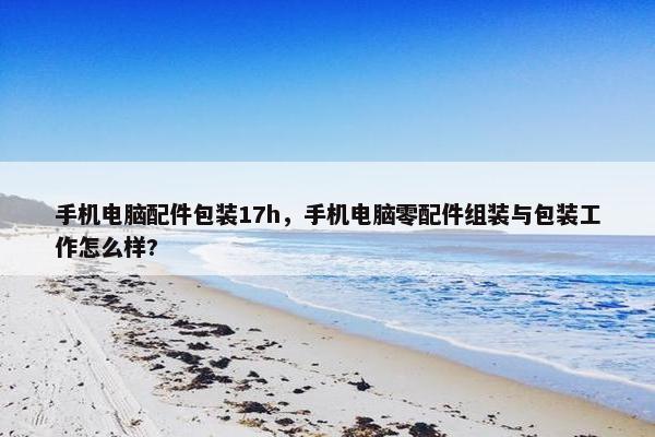 手机电脑配件包装17h，手机电脑零配件组装与包装工作怎么样?