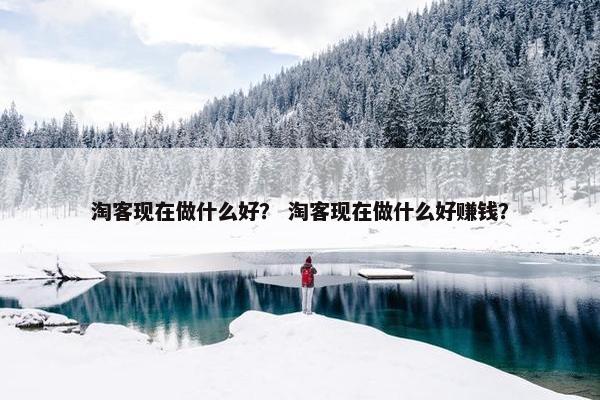 淘客现在做什么好？ 淘客现在做什么好赚钱？
