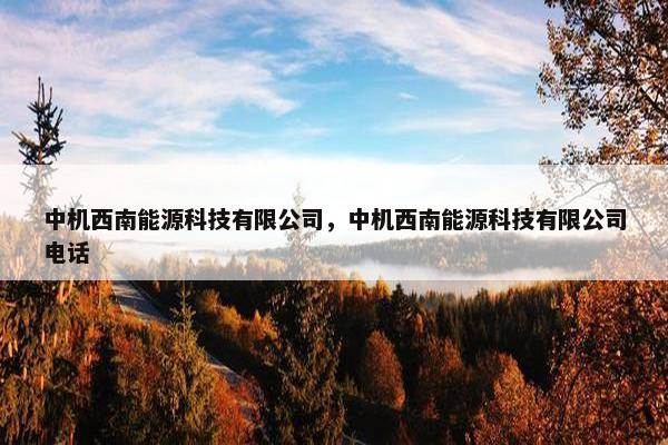 中机西南能源科技有限公司，中机西南能源科技有限公司电话