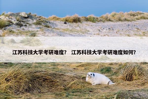 江苏科技大学考研难度？ 江苏科技大学考研难度如何？