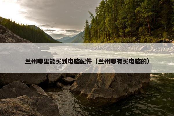 兰州哪里能买到电脑配件（兰州哪有买电脑的）
