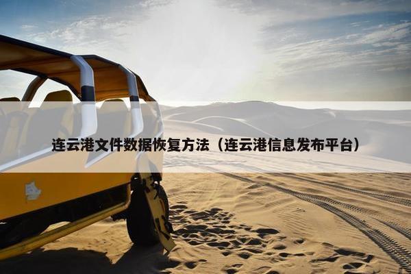 连云港文件数据恢复方法（连云港信息发布平台）