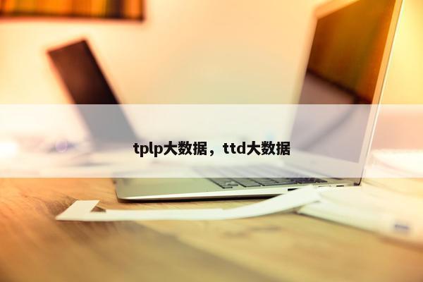 tplp大数据，ttd大数据