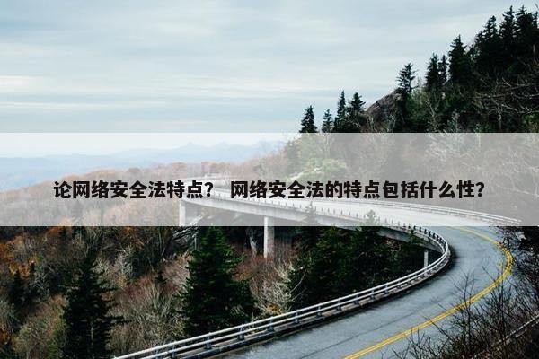 论网络安全法特点？ 网络安全法的特点包括什么性？