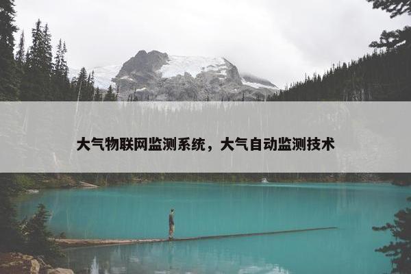 大气物联网监测系统，大气自动监测技术