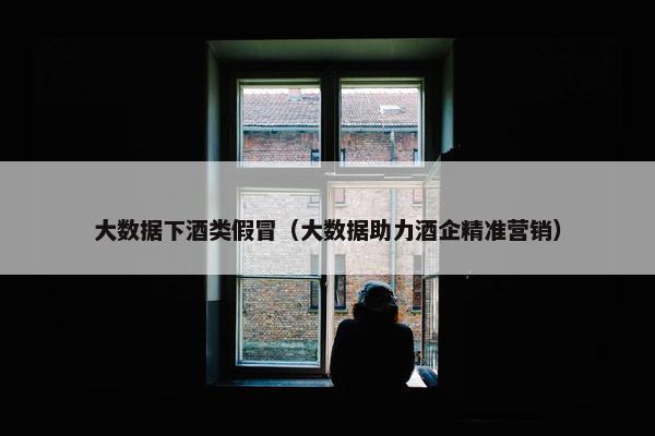 大数据下酒类假冒（大数据助力酒企精准营销）