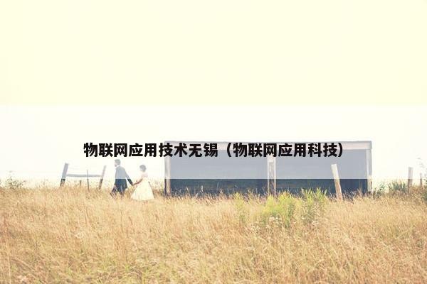 物联网应用技术无锡（物联网应用科技）