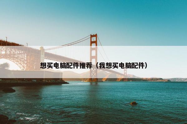 想买电脑配件推荐（我想买电脑配件）